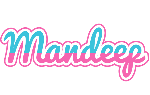 Mandeep woman logo