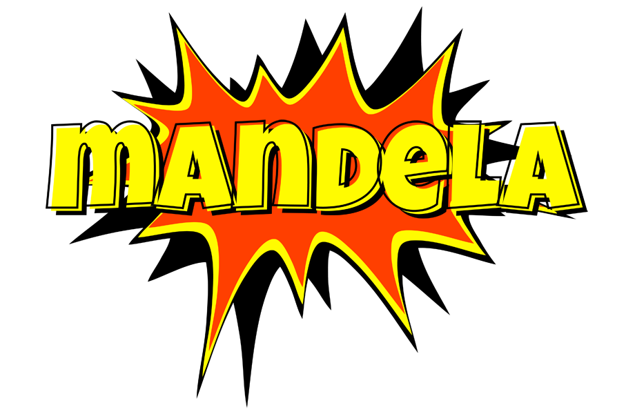 Mandela bazinga logo