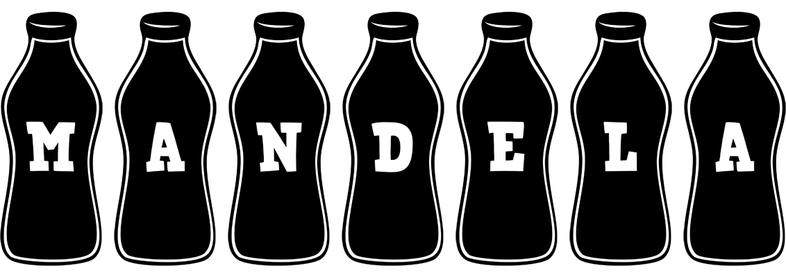 Mandela bottle logo