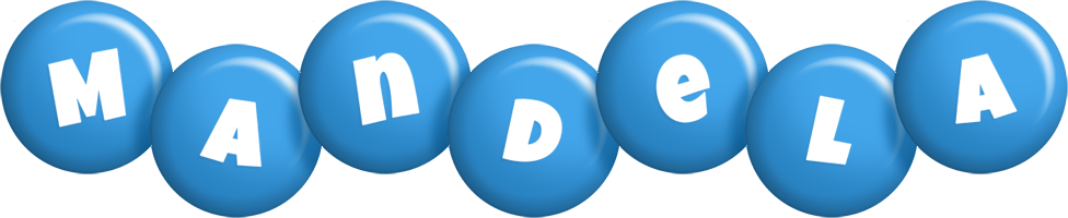 Mandela candy-blue logo