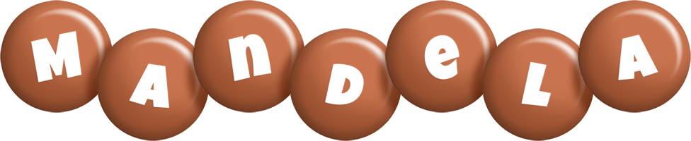 Mandela candy-brown logo