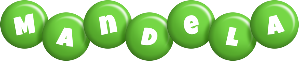 Mandela candy-green logo