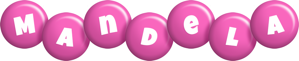 Mandela candy-pink logo