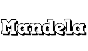 Mandela snowing logo