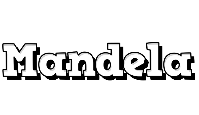 Mandela snowing logo