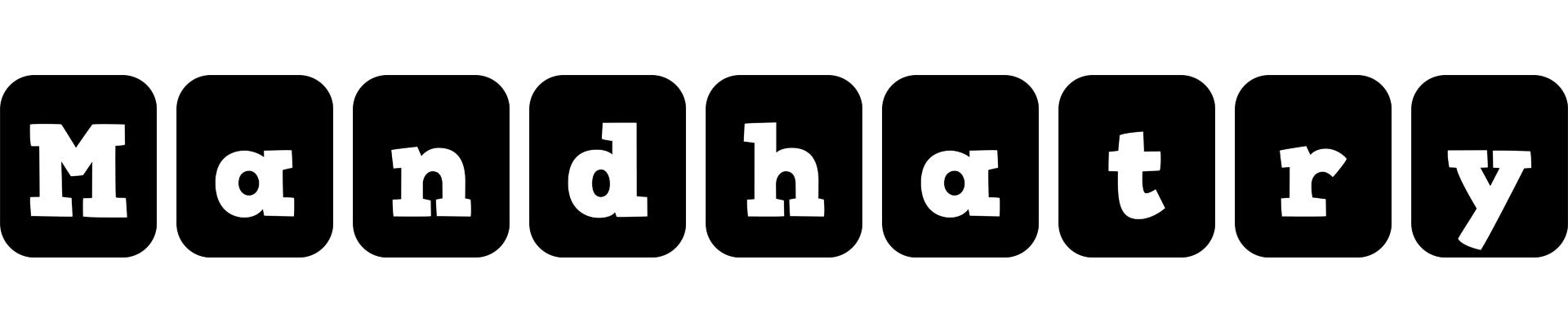 Mandhatry box logo
