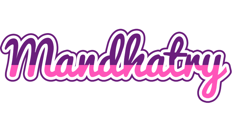 Mandhatry cheerful logo