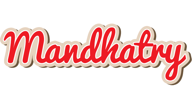 Mandhatry chocolate logo