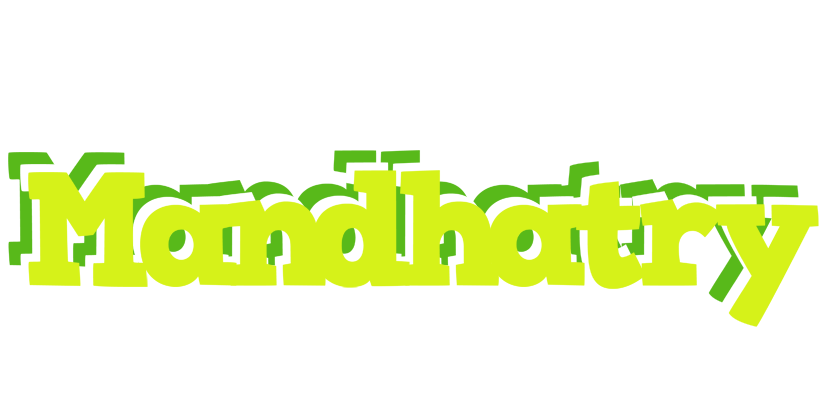 Mandhatry citrus logo