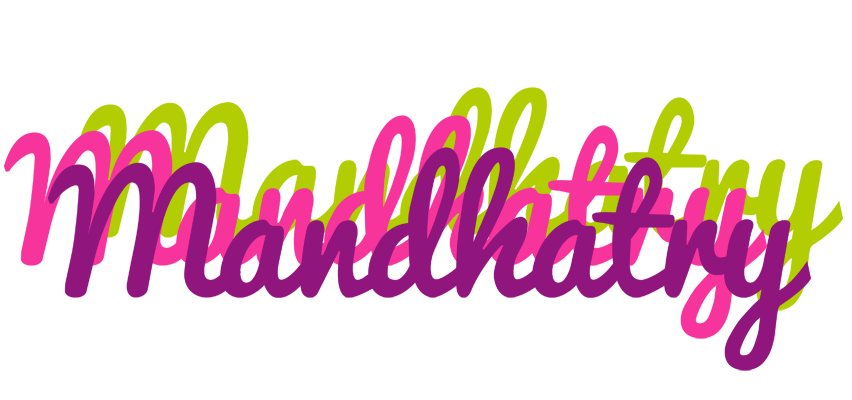 Mandhatry flowers logo