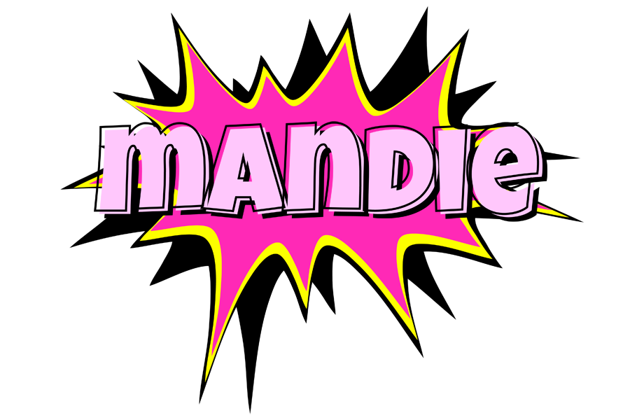 Mandie badabing logo