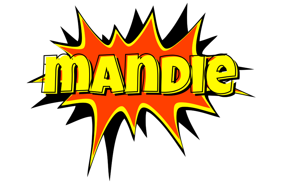 Mandie bazinga logo