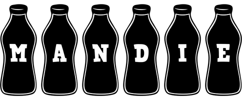 Mandie bottle logo