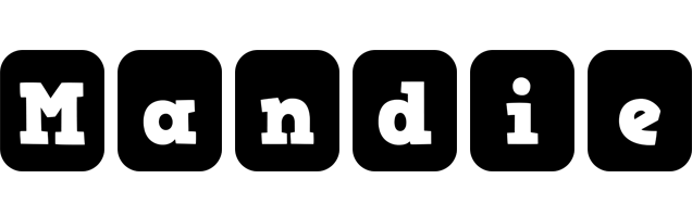 Mandie box logo