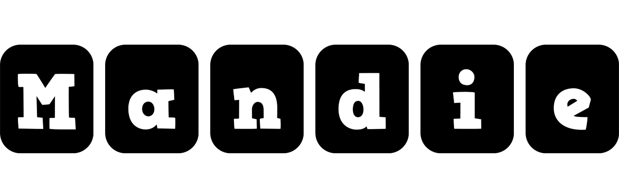 Mandie box logo