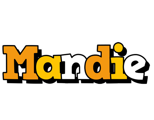 Mandie cartoon logo