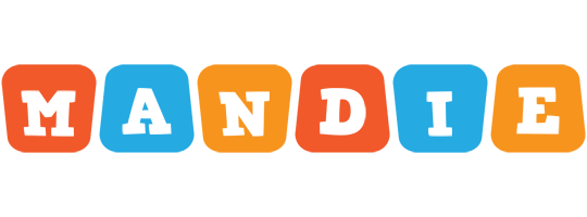 Mandie comics logo