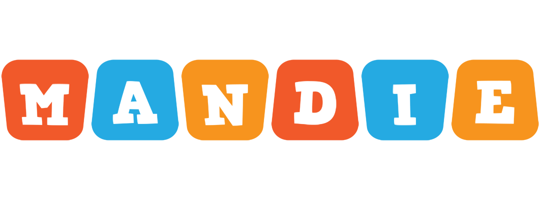 Mandie comics logo