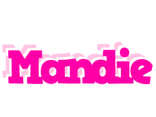 Mandie dancing logo