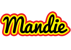 Mandie flaming logo