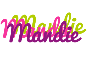 Mandie flowers logo