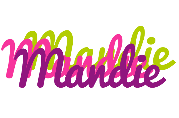 Mandie flowers logo