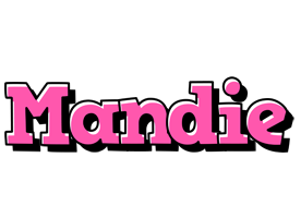 Mandie girlish logo