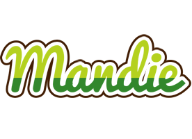 Mandie golfing logo
