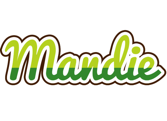 Mandie golfing logo
