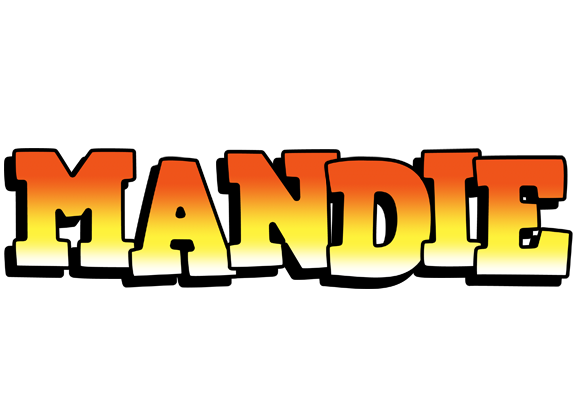 Mandie sunset logo