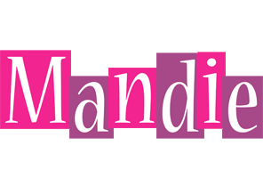 Mandie whine logo