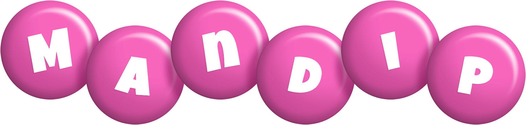 Mandip candy-pink logo