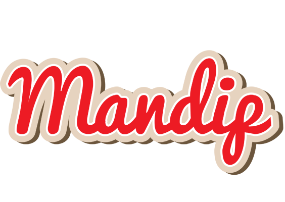 Mandip chocolate logo