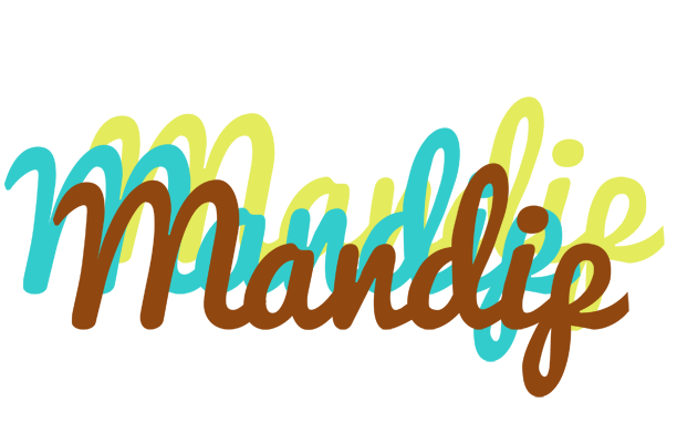 Mandip cupcake logo