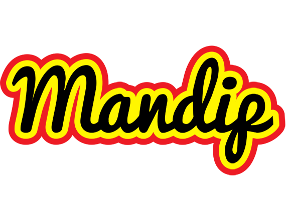 Mandip flaming logo
