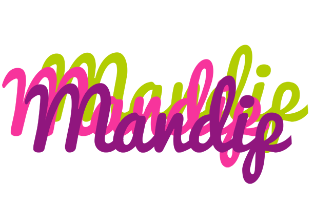 Mandip flowers logo