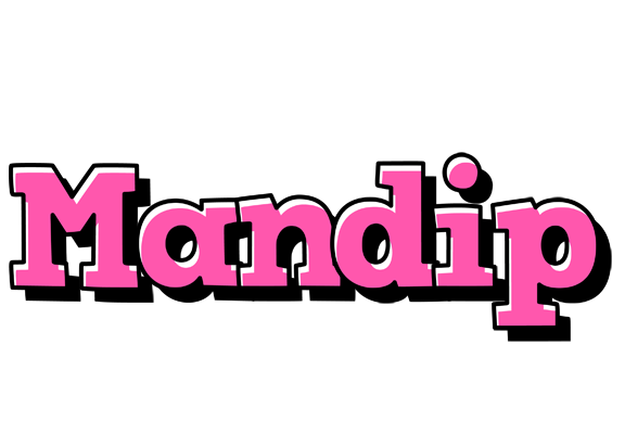 Mandip girlish logo