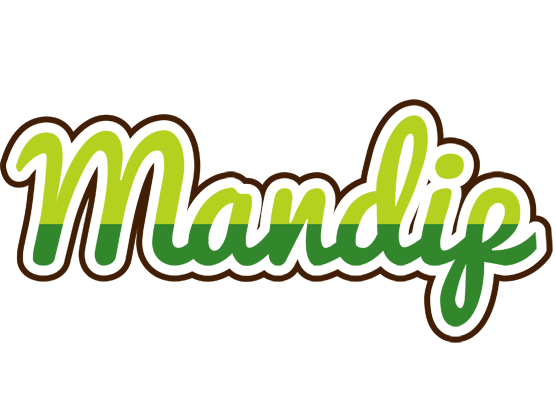 Mandip golfing logo