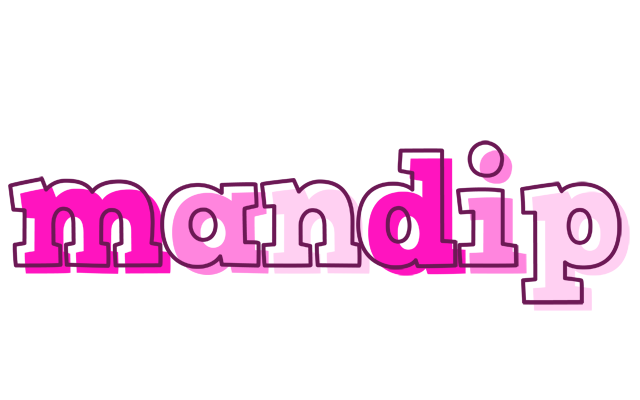 Mandip hello logo