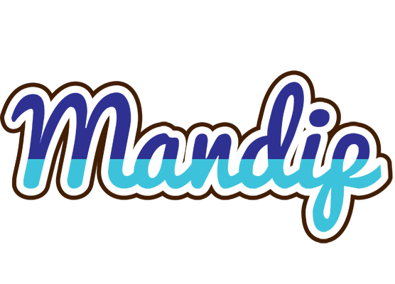 Mandip raining logo