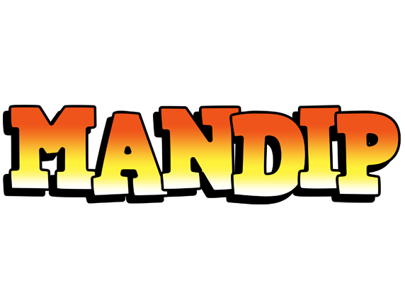 Mandip sunset logo