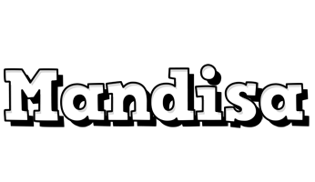 Mandisa snowing logo