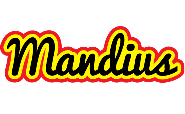 Mandius flaming logo