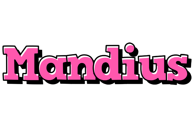Mandius girlish logo