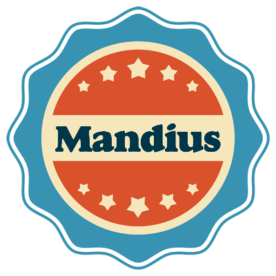 Mandius labels logo