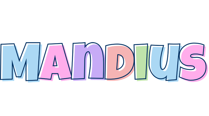 Mandius pastel logo