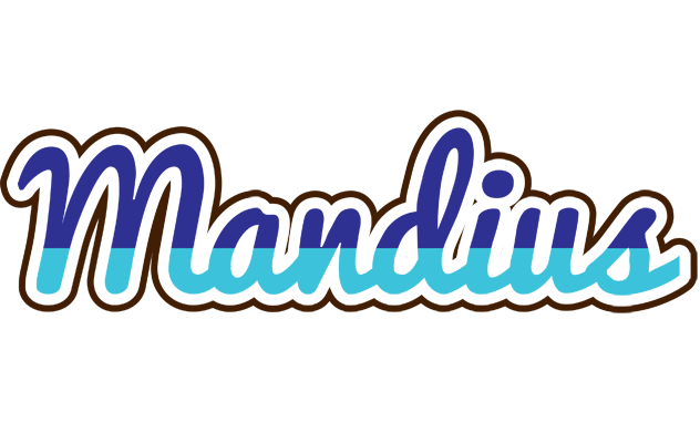 Mandius raining logo