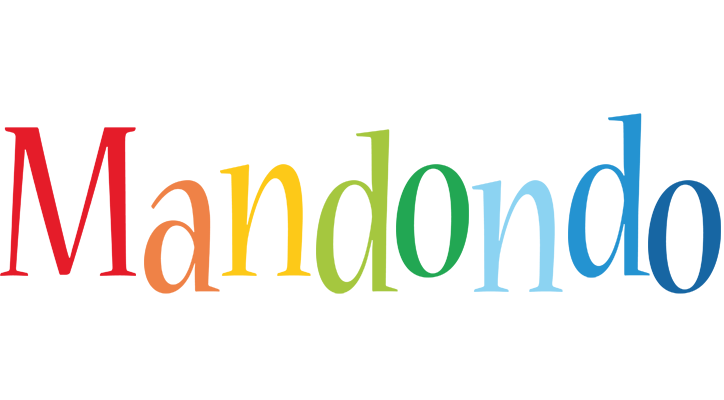 Mandondo birthday logo