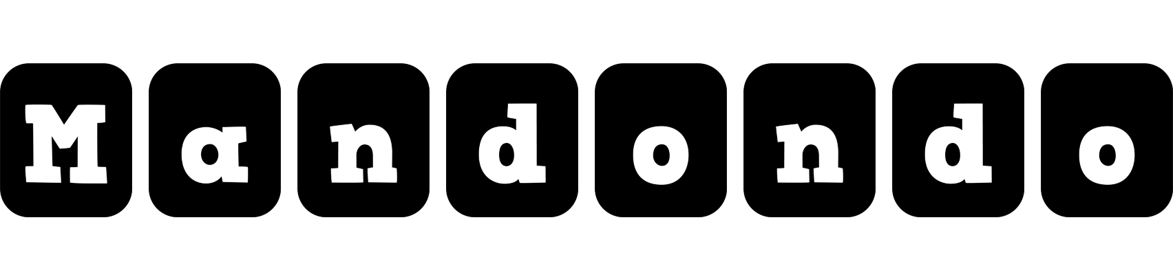 Mandondo box logo