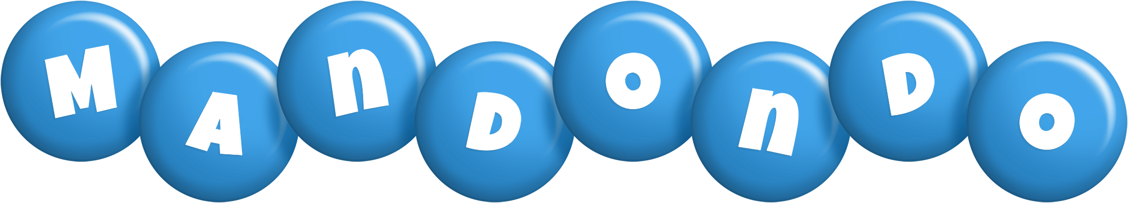 Mandondo candy-blue logo